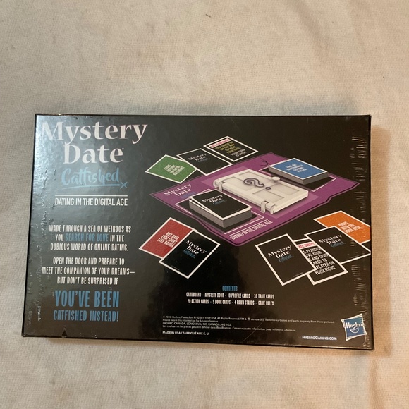 NEW SEALED Hasbro Mystery Date CATFISHED Board Game for Adults, DATING GAME - Picture 6 of 9
